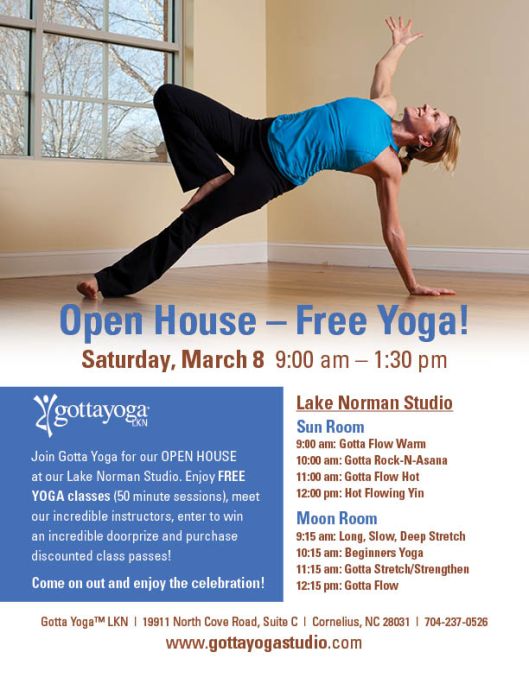 OPEN HOUSE! FREE CLASSES! DISCOUNTED PACKAGES!